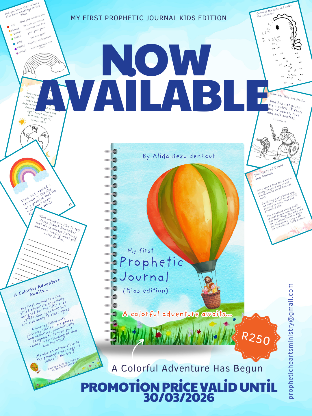 My First Prophetic Journal (kids)