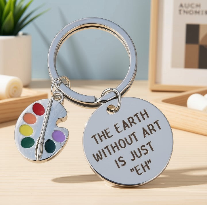 Earth Without Art Keychain
