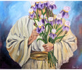 The Purple Iris Print