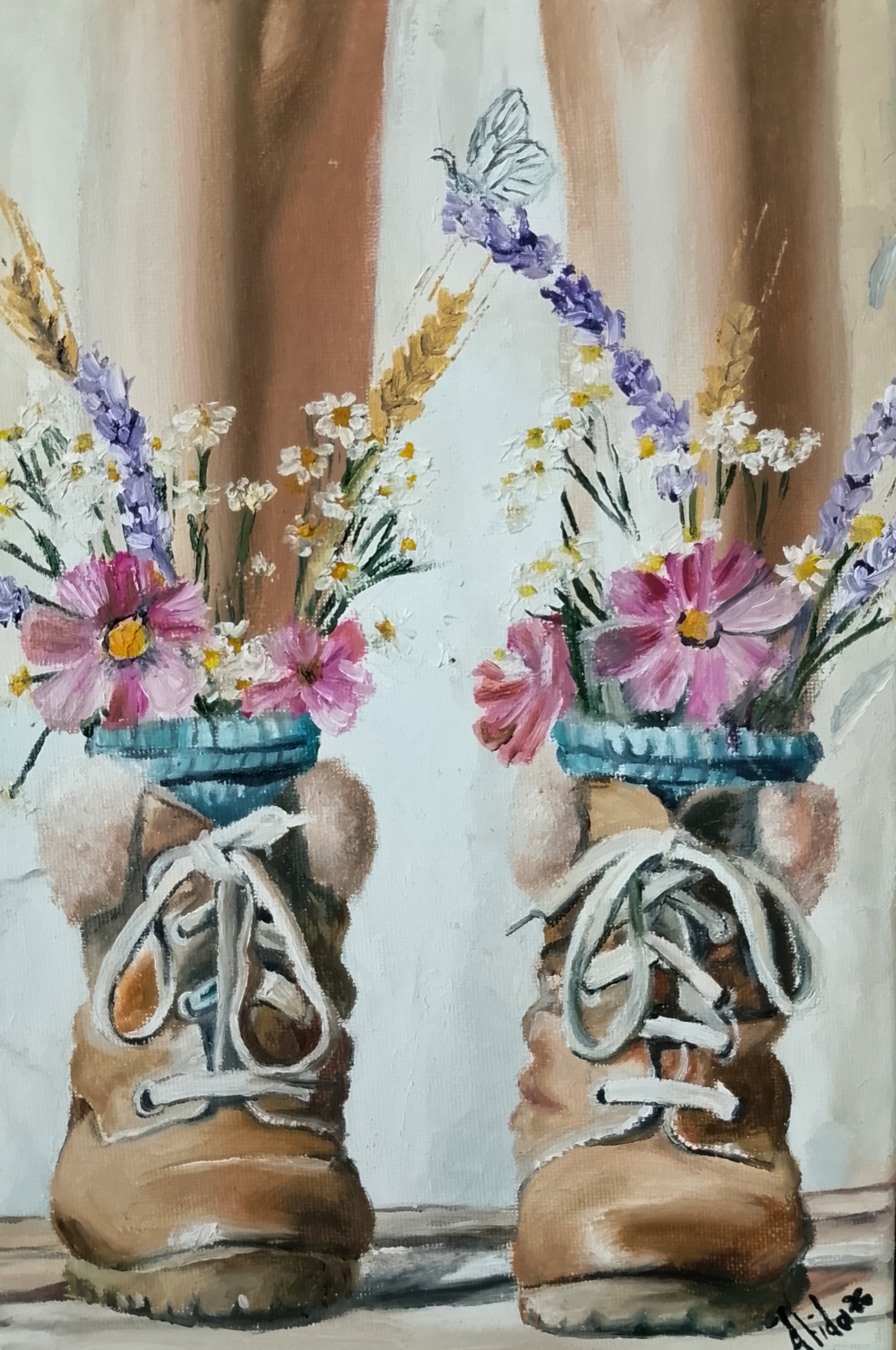 Shoes of Peace Print