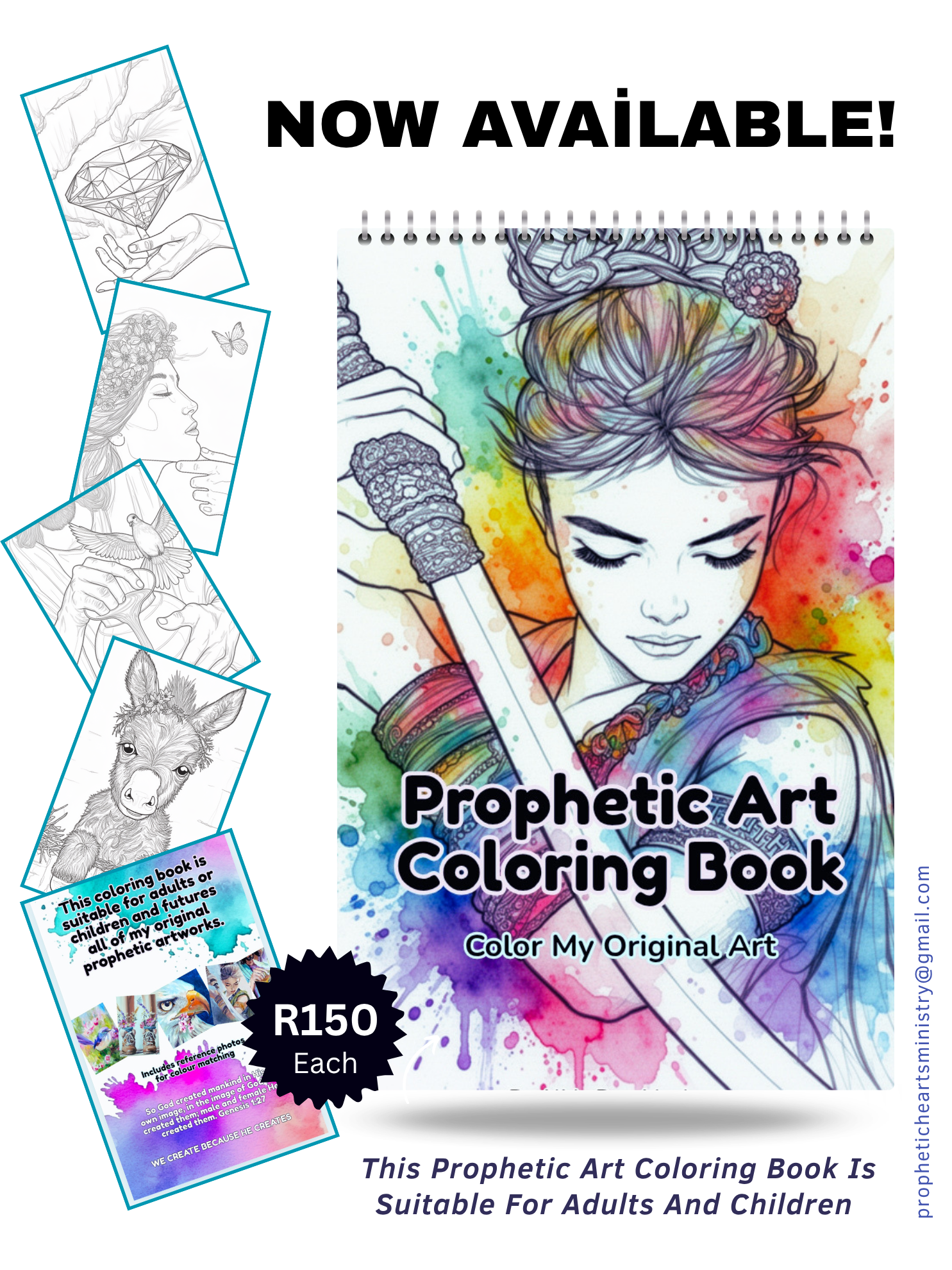 Prophetic Art Colouring Book