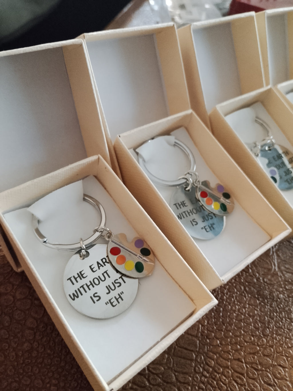 Earth Without Art Keychain